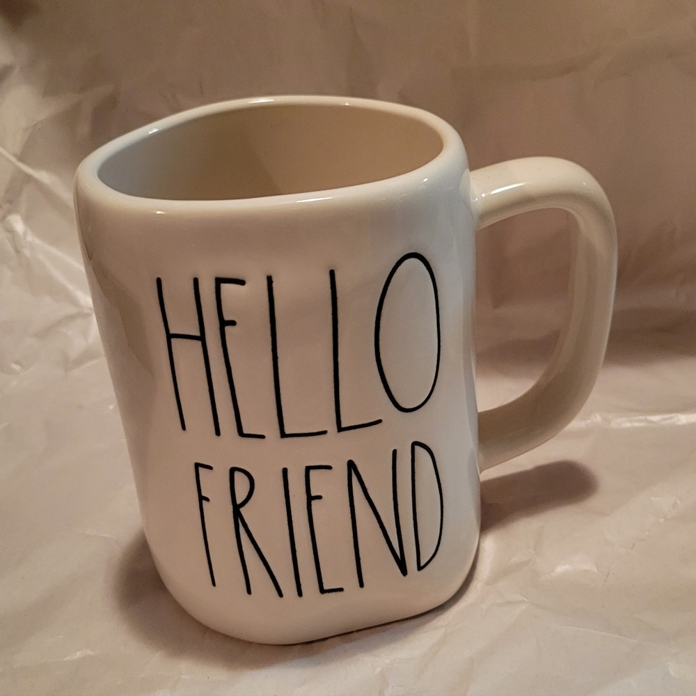 Rae Dunn Mug Hello Friend
